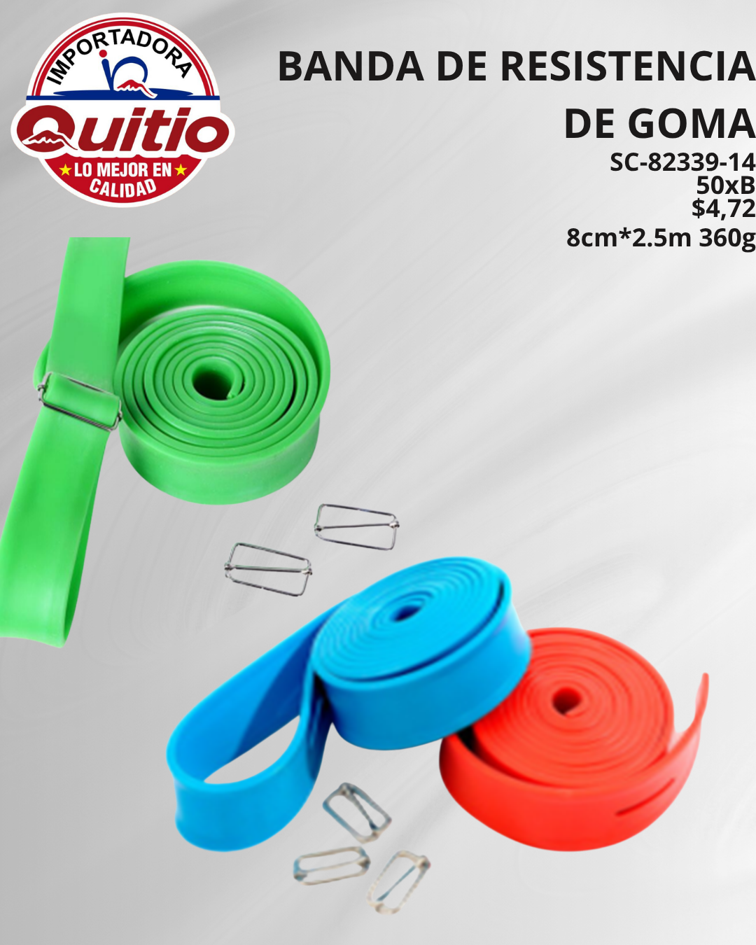 BANDA RESISTENCIA SC-82339-14 BX50 Q.9513