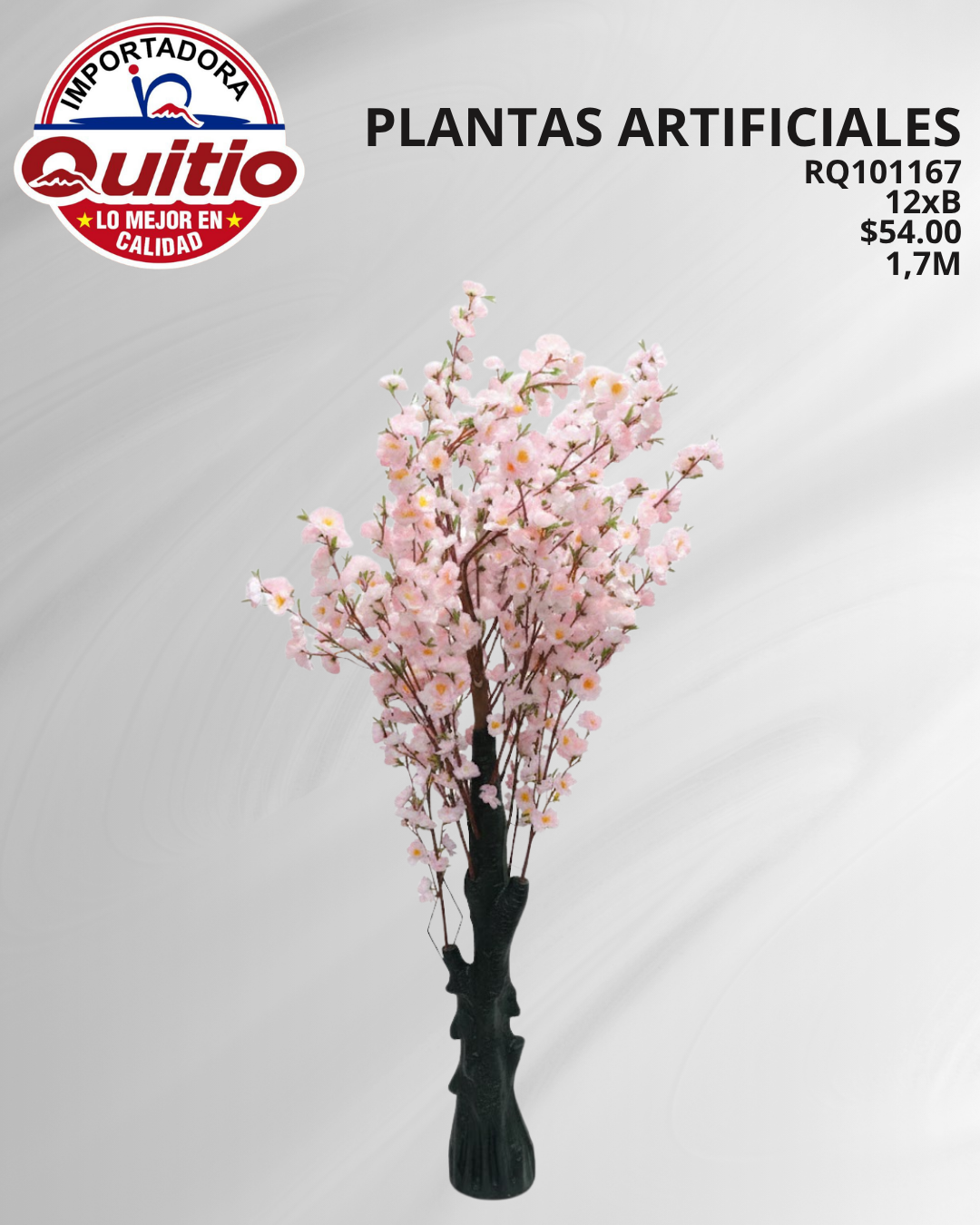 PLANTA ARTIFICIAL RQ101167 1,70MT BX12 Q.972 2X136
