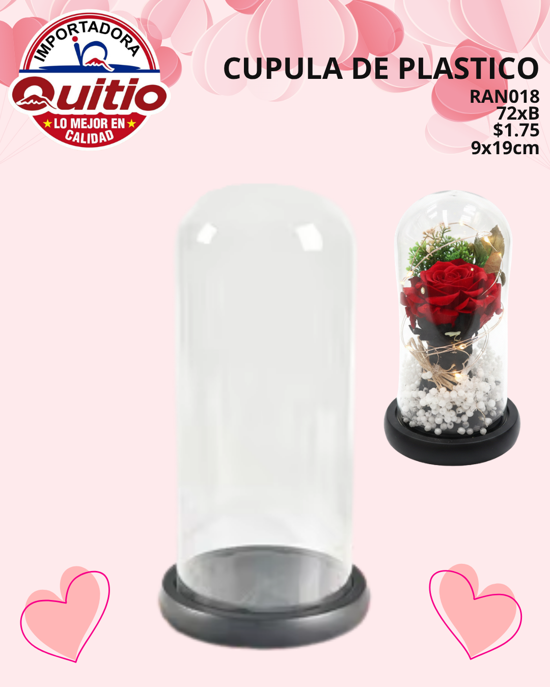 CUPULA PARA ADORNO RAN018 BX72 Q.9901 3X6