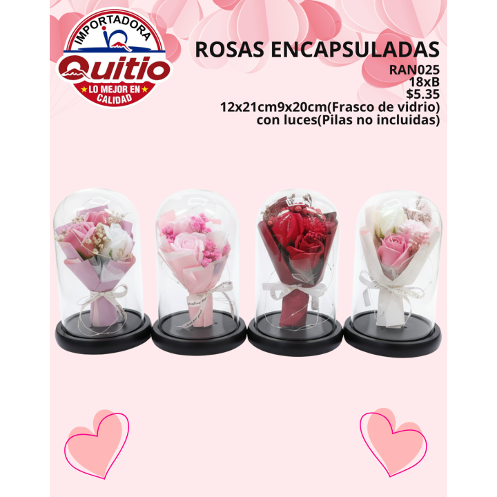 ADORNO FLOR RAN025 BX18 Q.9533 2X15