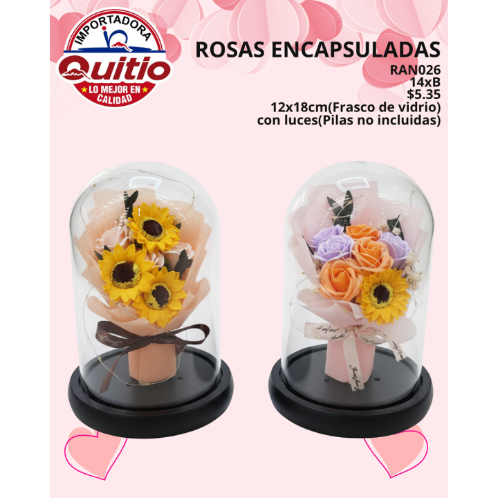 ADORNO FLOR RAN026 BX14 Q.9533 2X13