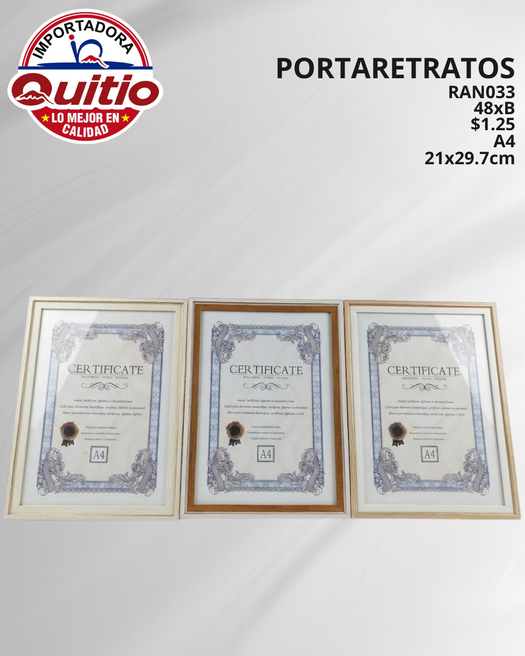 PORTARRETRATO RAN033 BX48 Q.9150 3X6