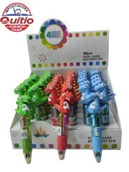 CAJA ESFERO DINOSAURIO 36 UNDS QM-881