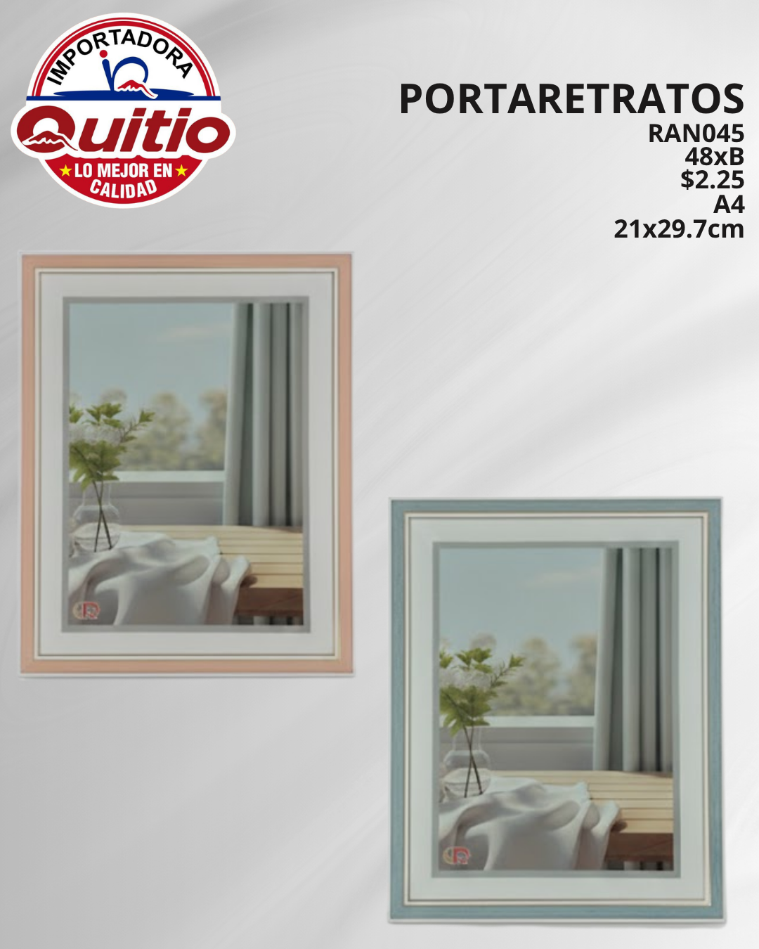 PORTARRETRATO RAN045 A4 BX48 Q.9670 2X6