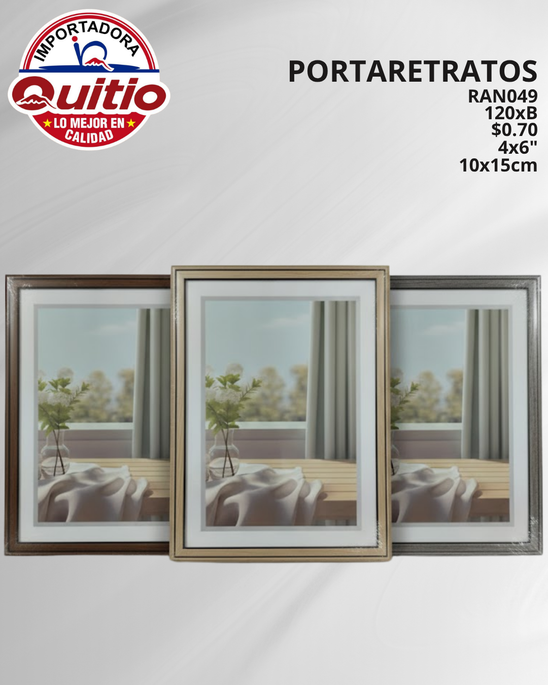 PORTARRETRATO RAN049 BX120 Q.9830 4X5