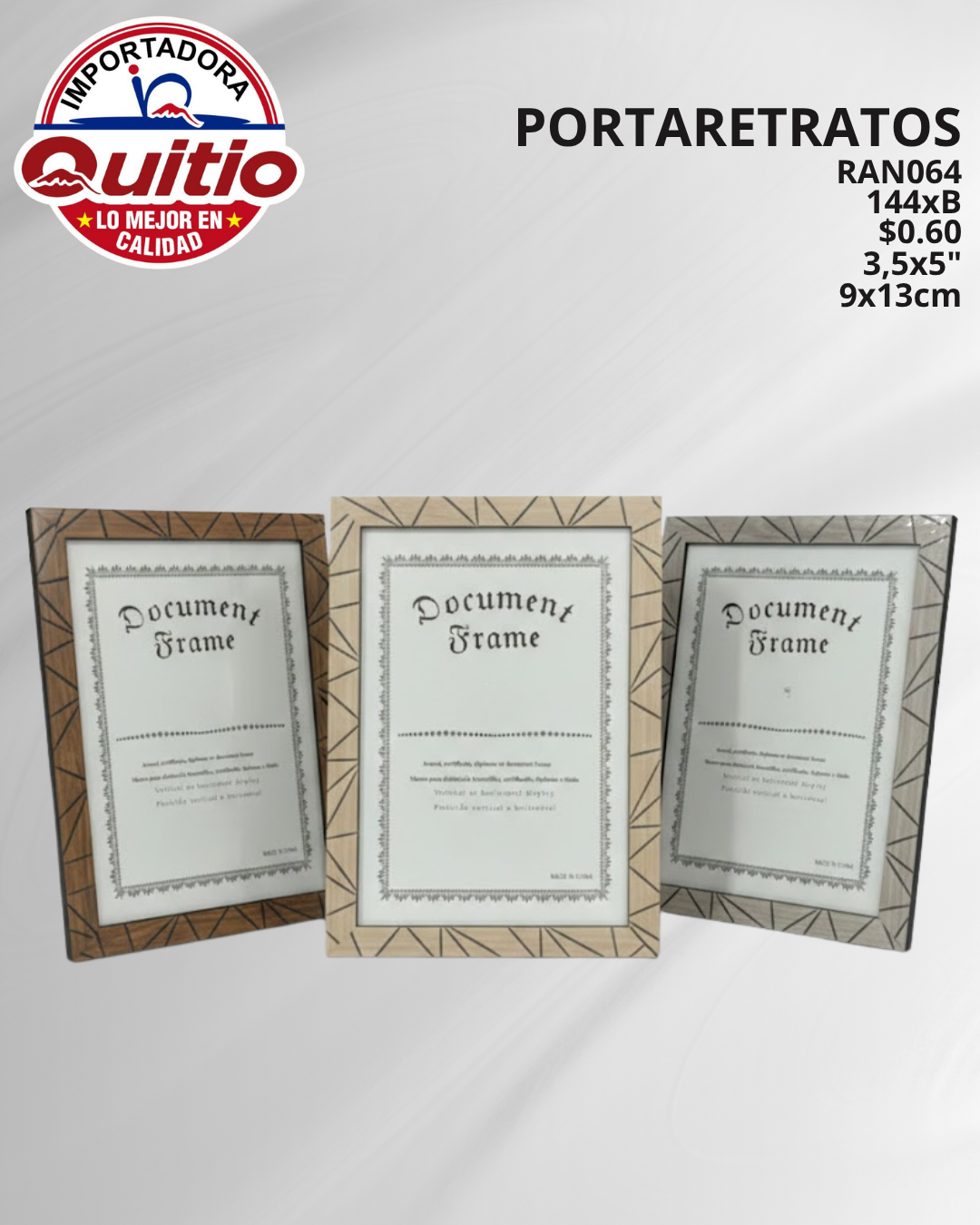 PORTARRETRATO RAN064 3.5X5 BX144 Q.9330 5X5