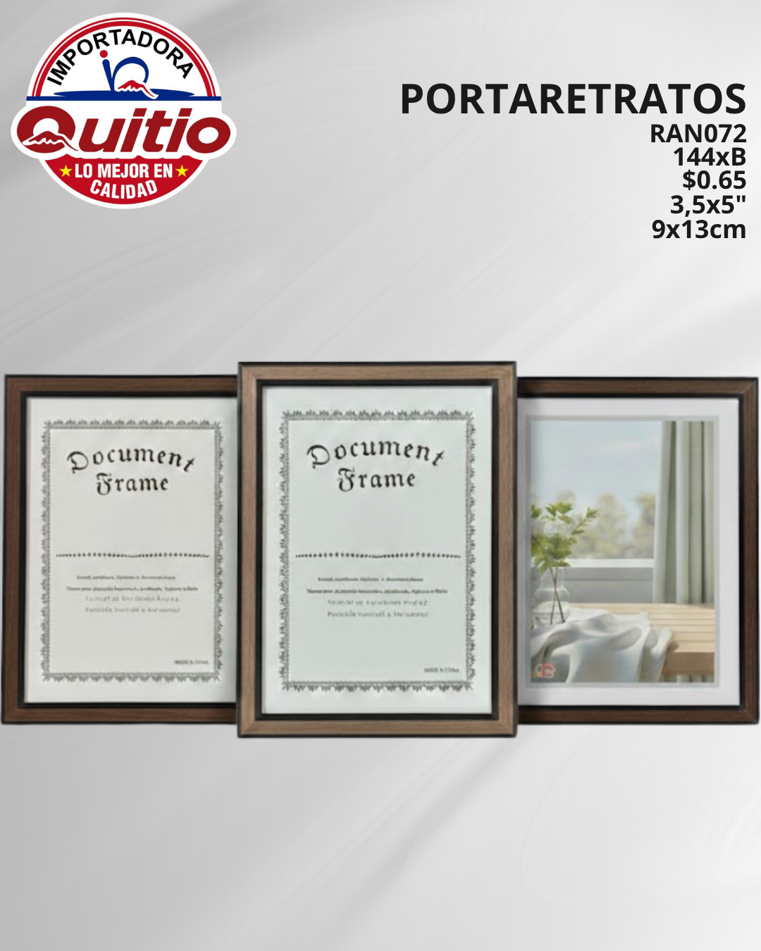 PORTARRETRATO RAN072 BX144 Q.9330 5X5