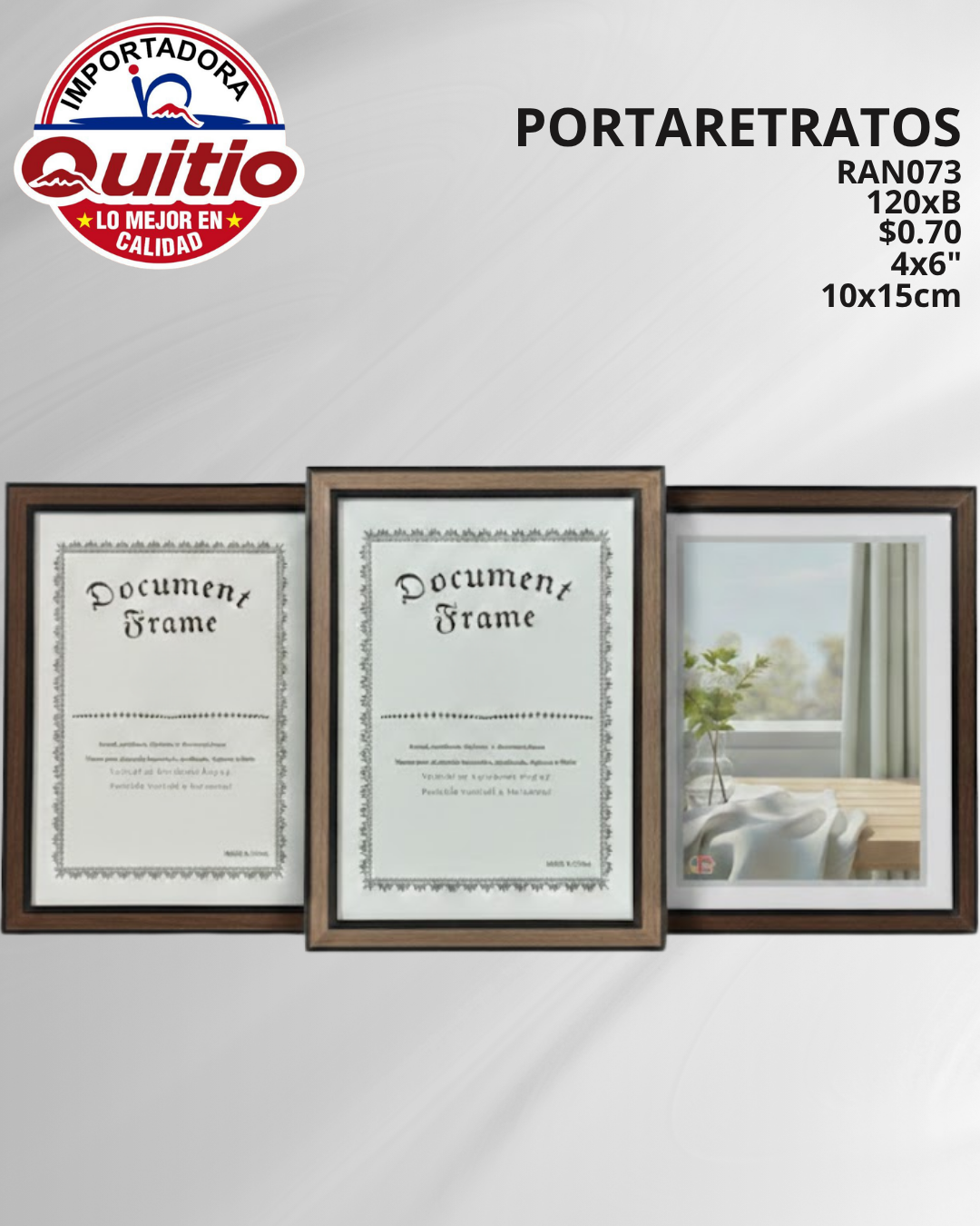 PORTARRETRATO RAN073 BX120 Q.9830 4X5