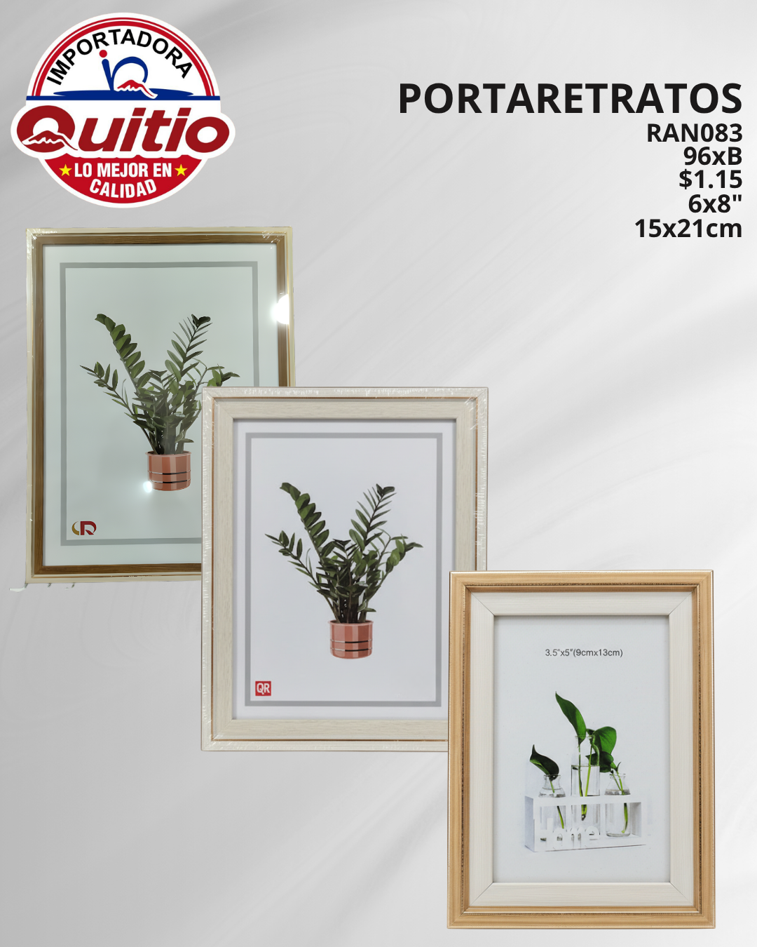 PORTARRETRATO RAN083 6X8 BX96 Q.9940 3X5