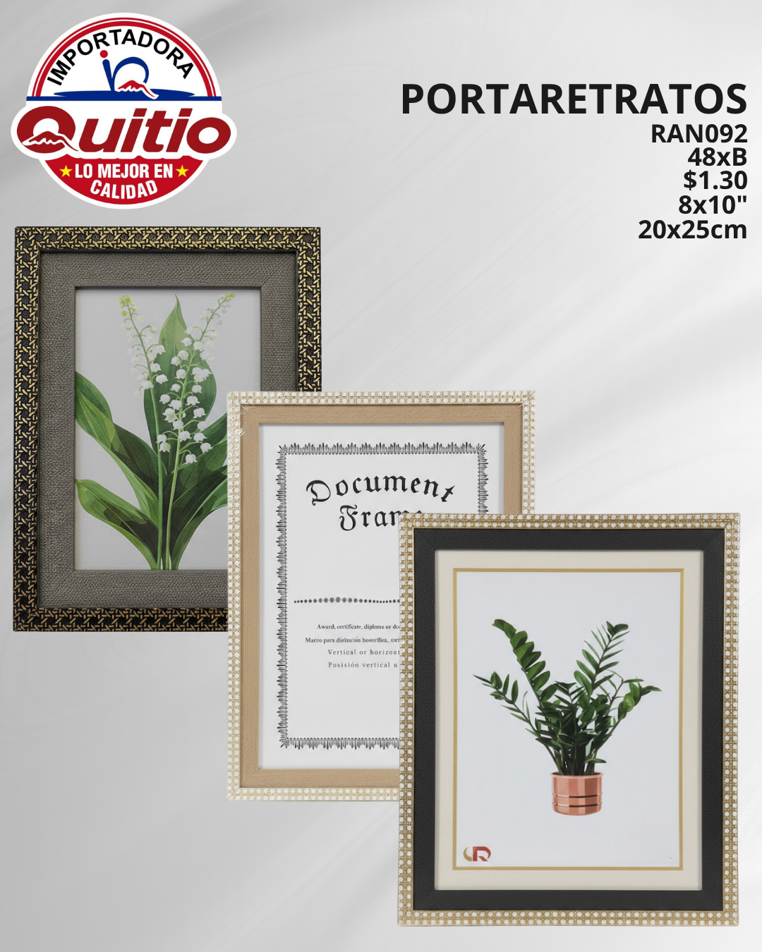 PORTARRETRATO RAN092 8X10 BX48 Q.9560 3X6