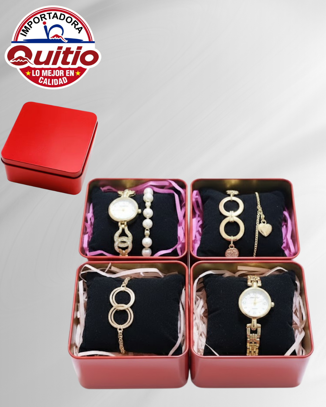 CAJA REGALO C/RELOJ RYW079 BX200 Q.9142 2X9