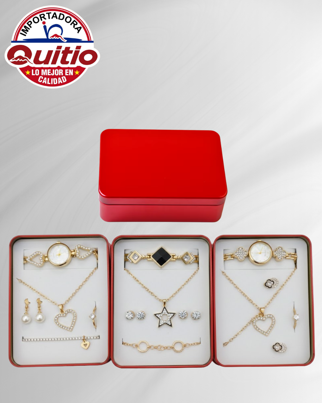 CAJA REGALO C/RELOJ RYW081 BX200 Q.9662 2X10