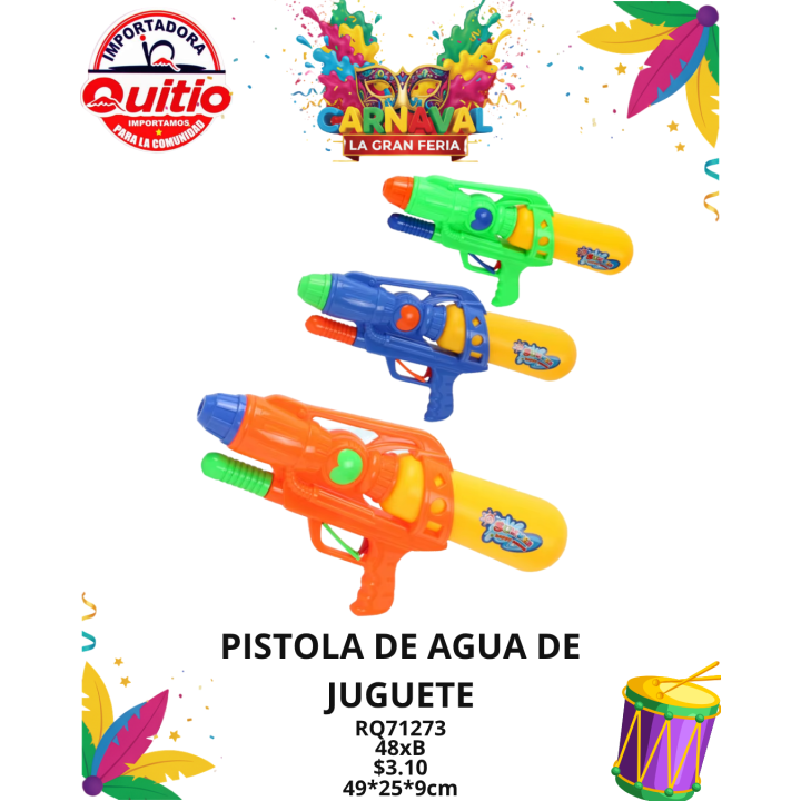 PISTOLA AGUA RQ71273 BX48 Q.9302 2X7.50