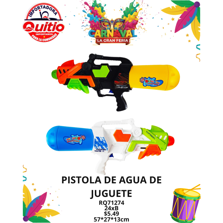 PISTOLA AGUA RQ71274 BX24 Q.9263 2X13