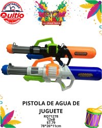 PISTOLA AGUA RQ71278 BX12 Q.9705 2X18