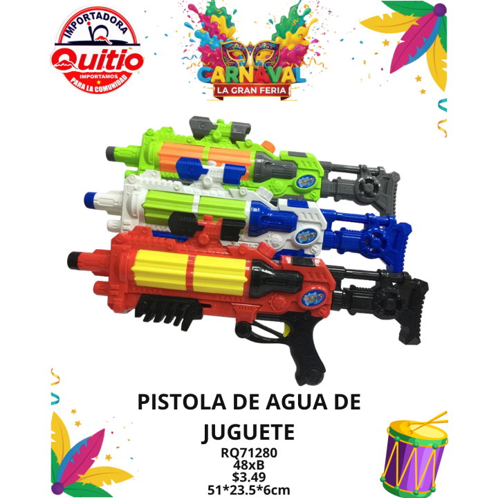 PISTOLA AGUA RQ71280 BX48 Q.9622 2X8