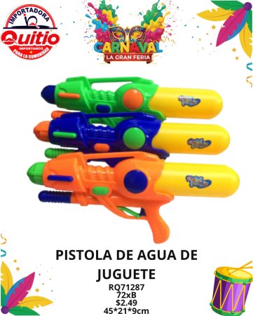 PISTOLA AGUA RQ71287 BX72 Q.9261 2X5.50
