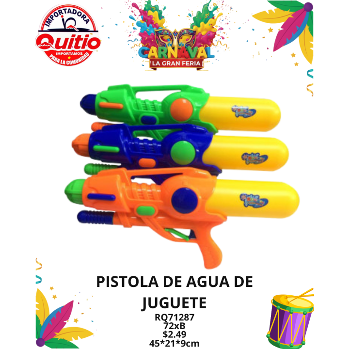 PISTOLA AGUA RQ71287 BX72 Q.9261 2X5.50