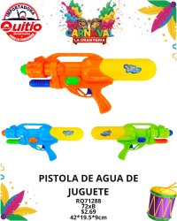 PISTOLA AGUA RQ71288 BX72 Q.9271 2X6