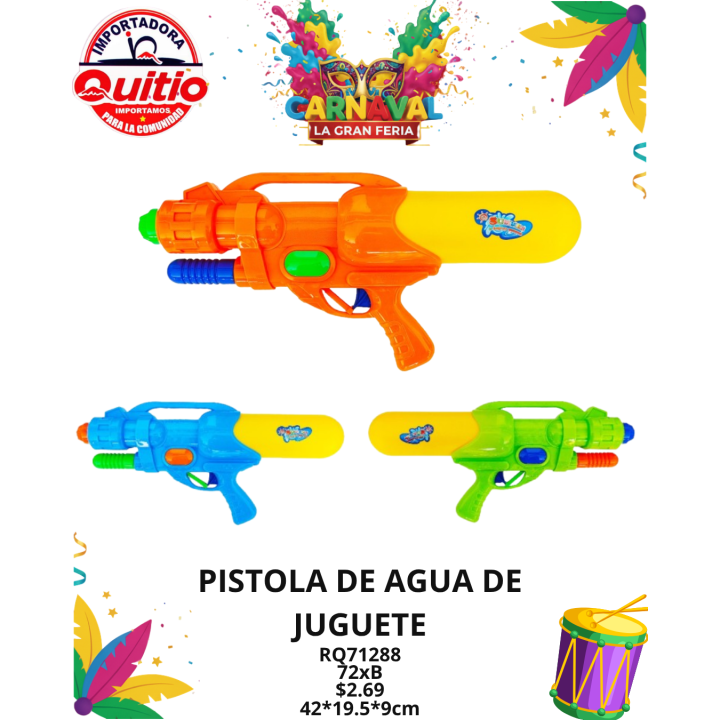 PISTOLA AGUA RQ71288 BX72 Q.9271 2X6