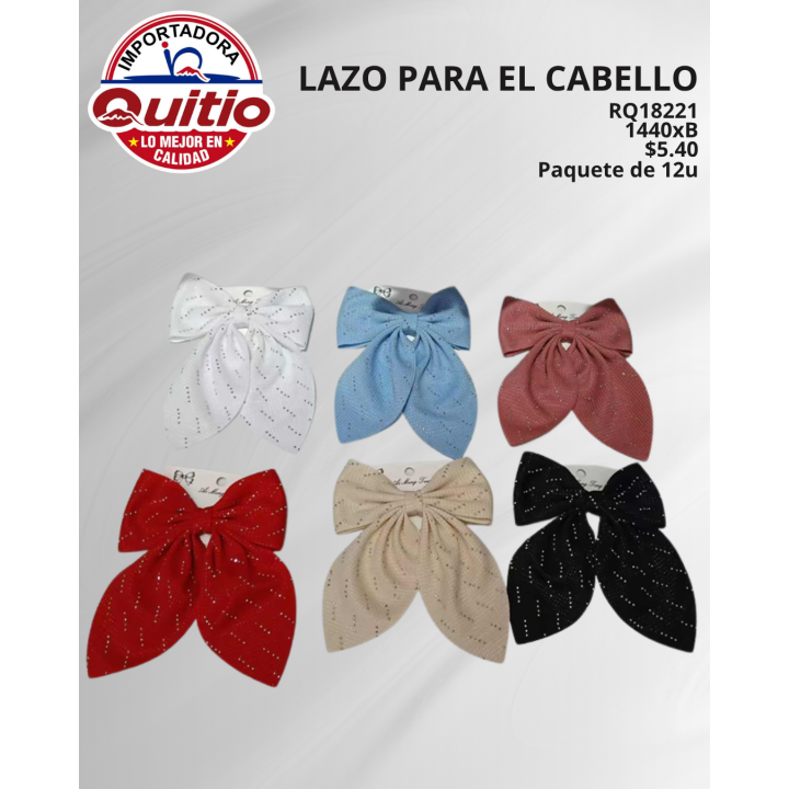 PINZA PARA CABELLO RQ18221 BX120X12 Q.9520 3X2