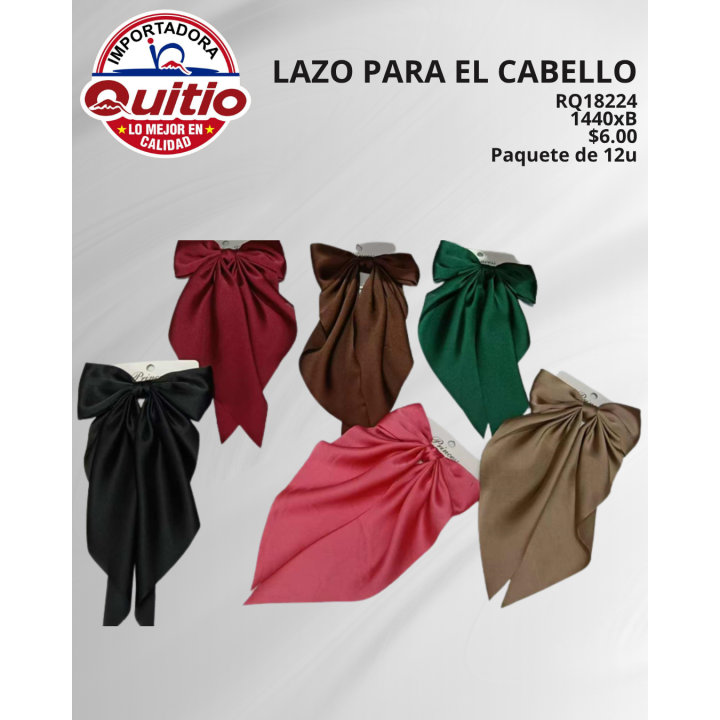 PINZA PARA CABELLO RQ18224 BX120X12 Q.9720 3X2
