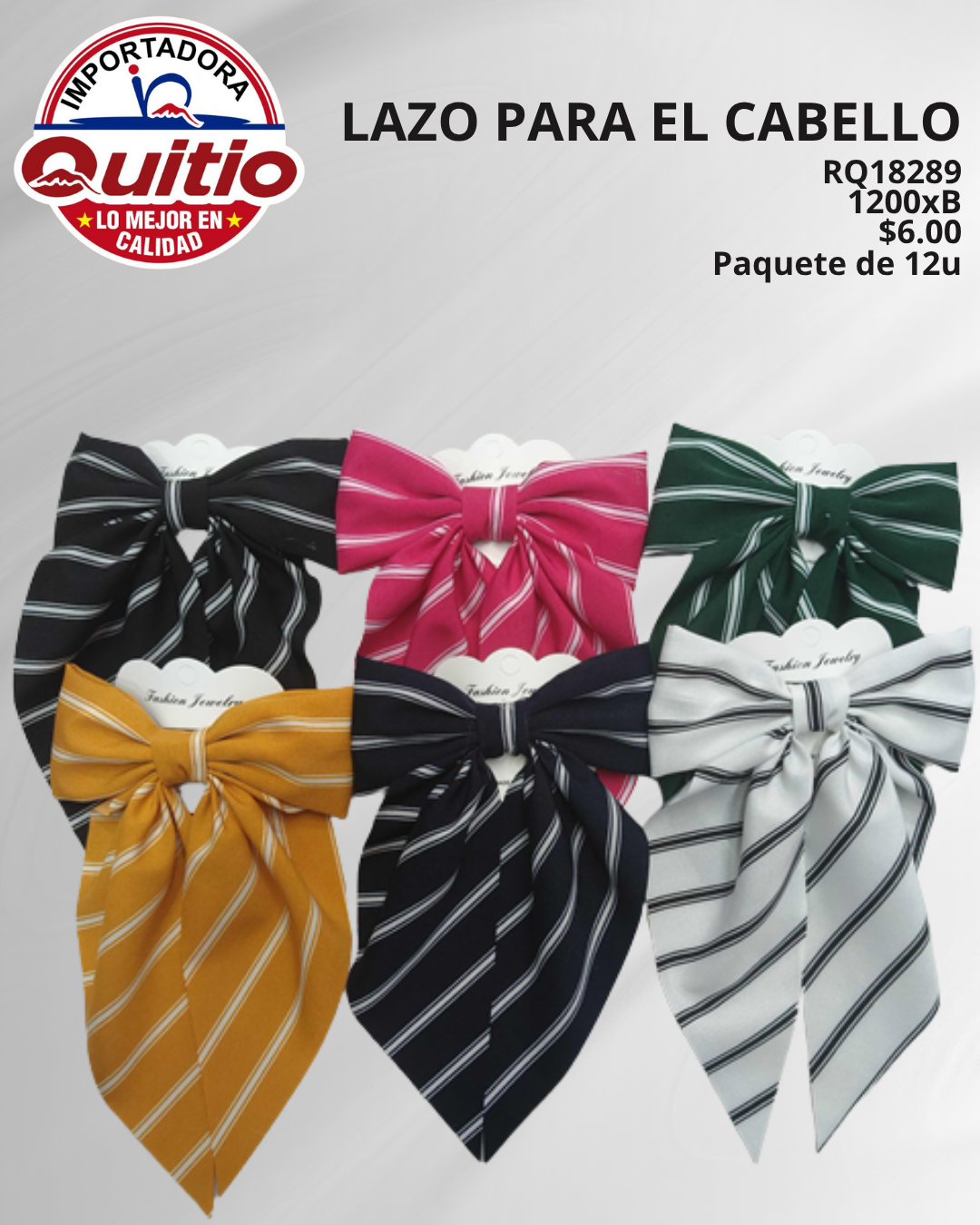PINZA PARA CABELLO RQ18289 BX100X12 Q.9920 3X2