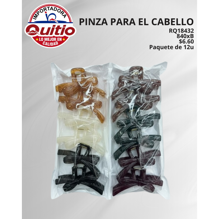 PINZA PARA CABELLO RQ18432 BX70X12 Q.9920 3X2