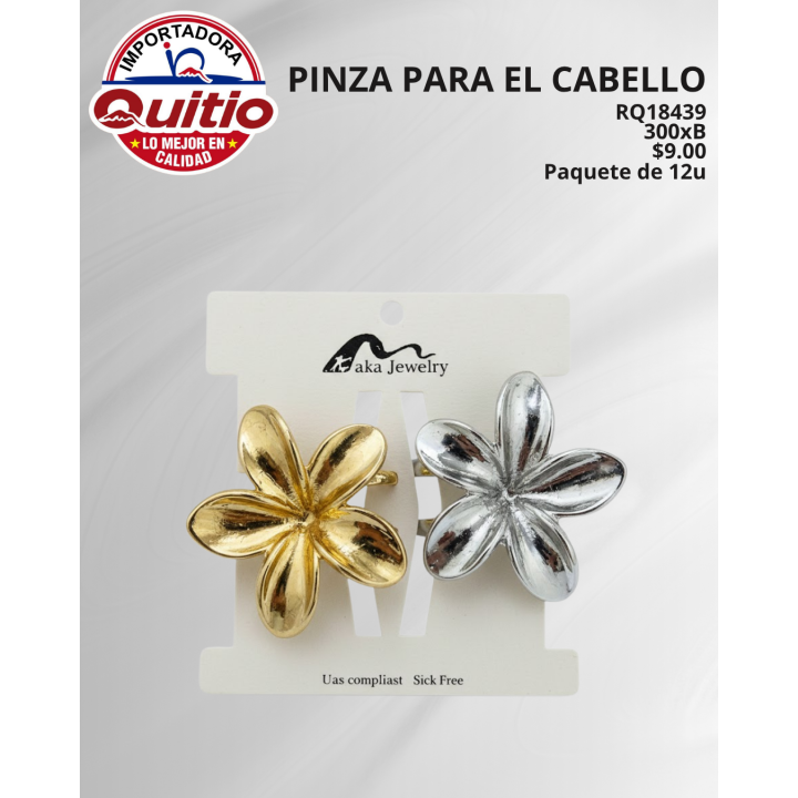PINZA PARA CABELLO RQ18439 BX25X12 Q.9040 3X3