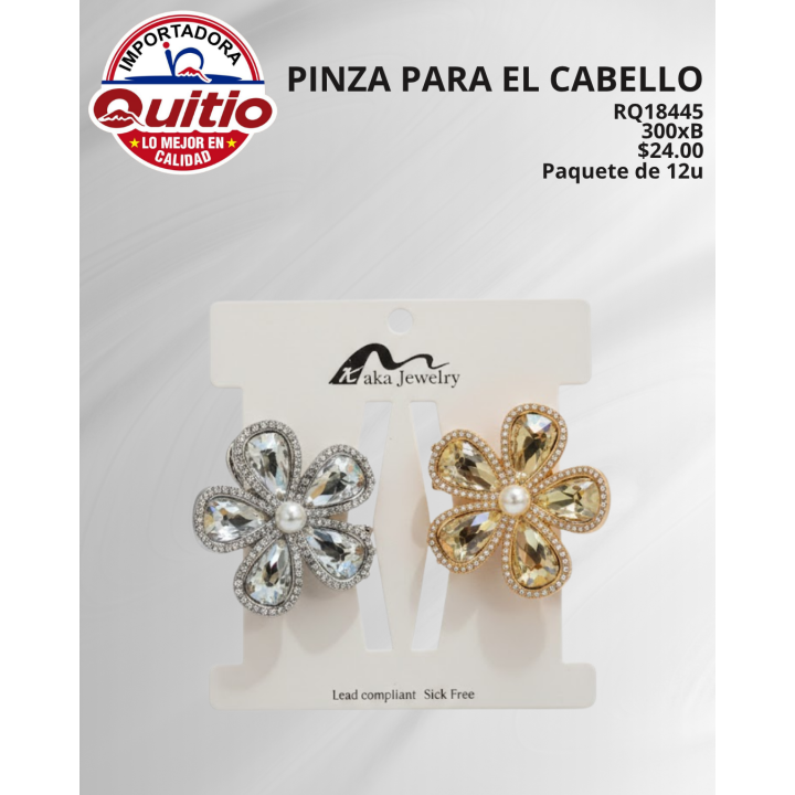 PINZA PARA CABELLO RQ18445 BX25X12 Q.9211 2X5