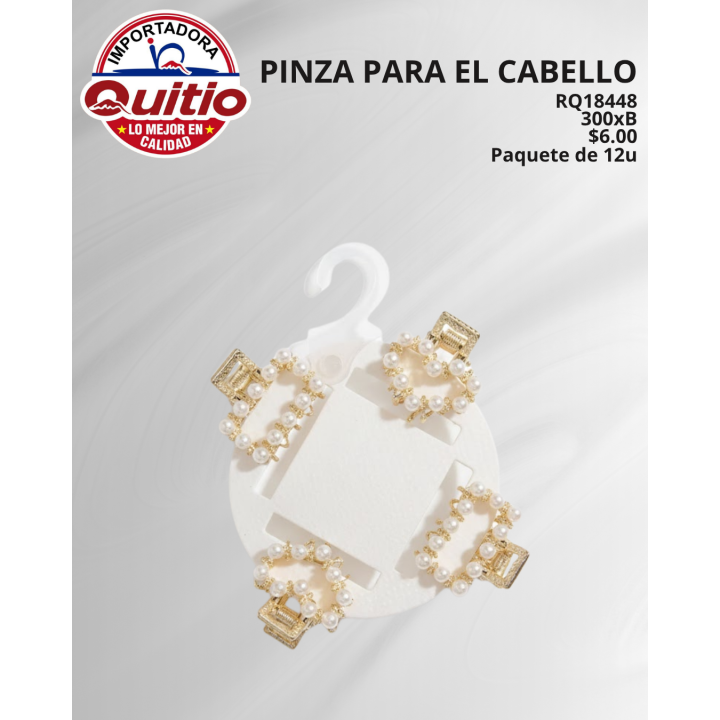 PINZA PARA CABELLO RQ18448 BX25X12 Q.9720 3X2