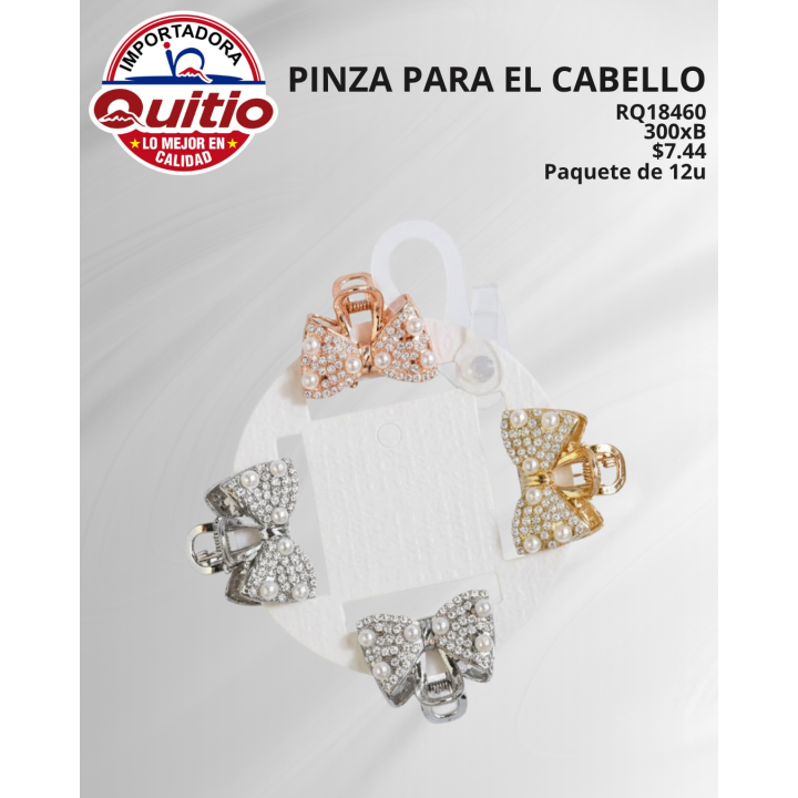 PINZA PARA CABELLO RQ18460 BX25X12 Q.9630 4X3