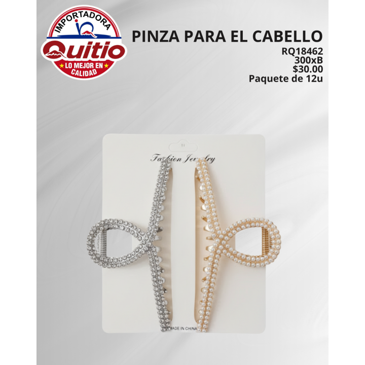 PINZA PARA CABELLO RQ18462 BX25X12X2 Q.9941 2X6