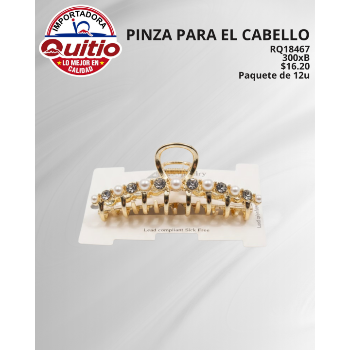PINZA PARA CABELLO RQ18467 BX25X12 Q.9470 3X5