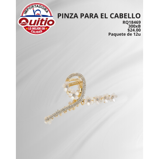 PINZA PARA CABELLO RQ18469 BX25X12 Q.9921 2X5