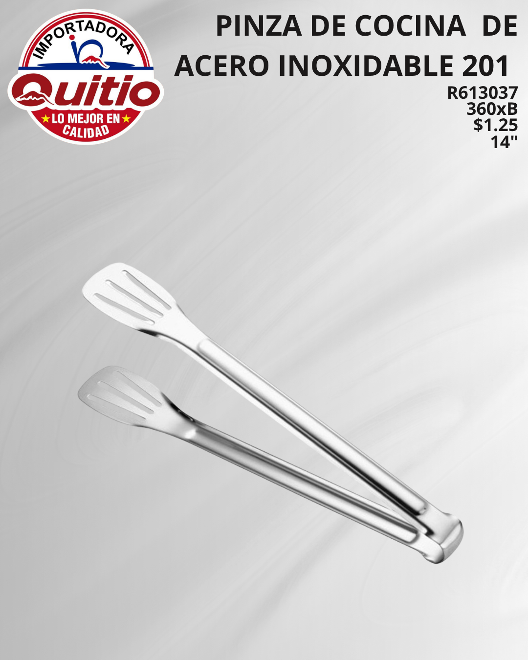 PINZA PARA ALIMENTOS R613037 BX360 Q.9150 3X6