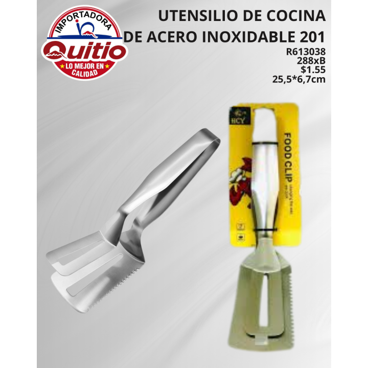 PINZA PARA ALIMENTOS R613038 BX288 Q.9470 3X6