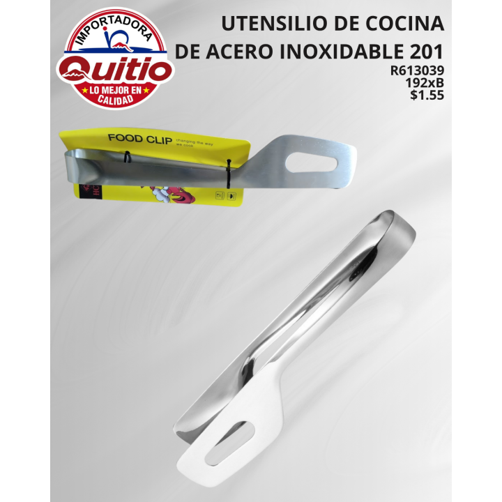 PINZA PARA ALIMENTOS R613039 BX192 Q.9690 3X6