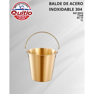 CUBITERA DE ACERO INOXIDABLE R613055 1000ML BX72 Q.9882 2X14