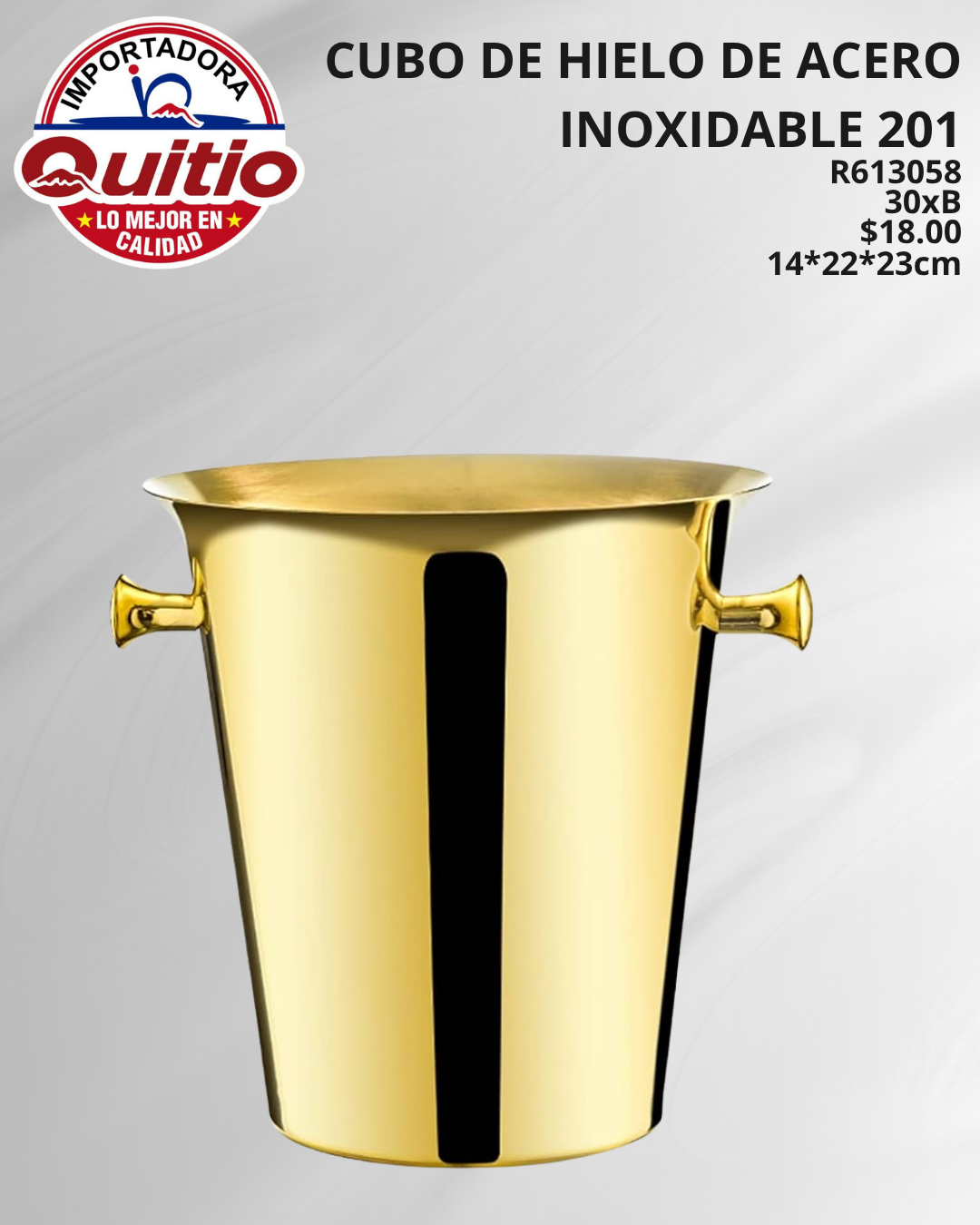 CUBITERA DE ACERO INOXIDABLE R613058 BX30 Q.90911 2X42