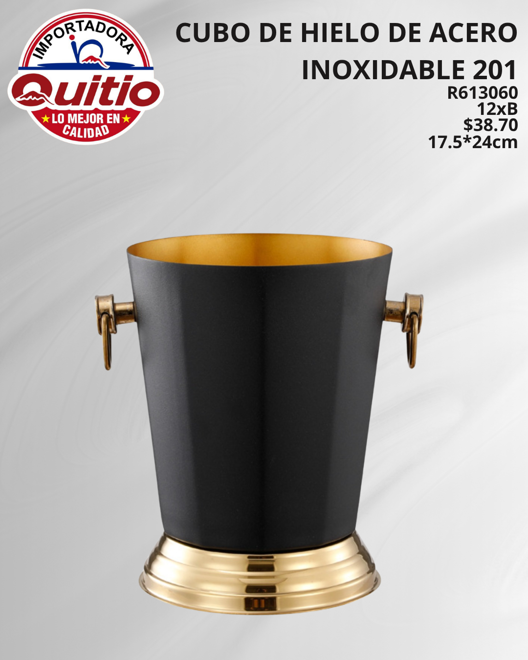 CUBITERA ACERO INOXIDABLE R613060 BX12 Q.95223 2X80