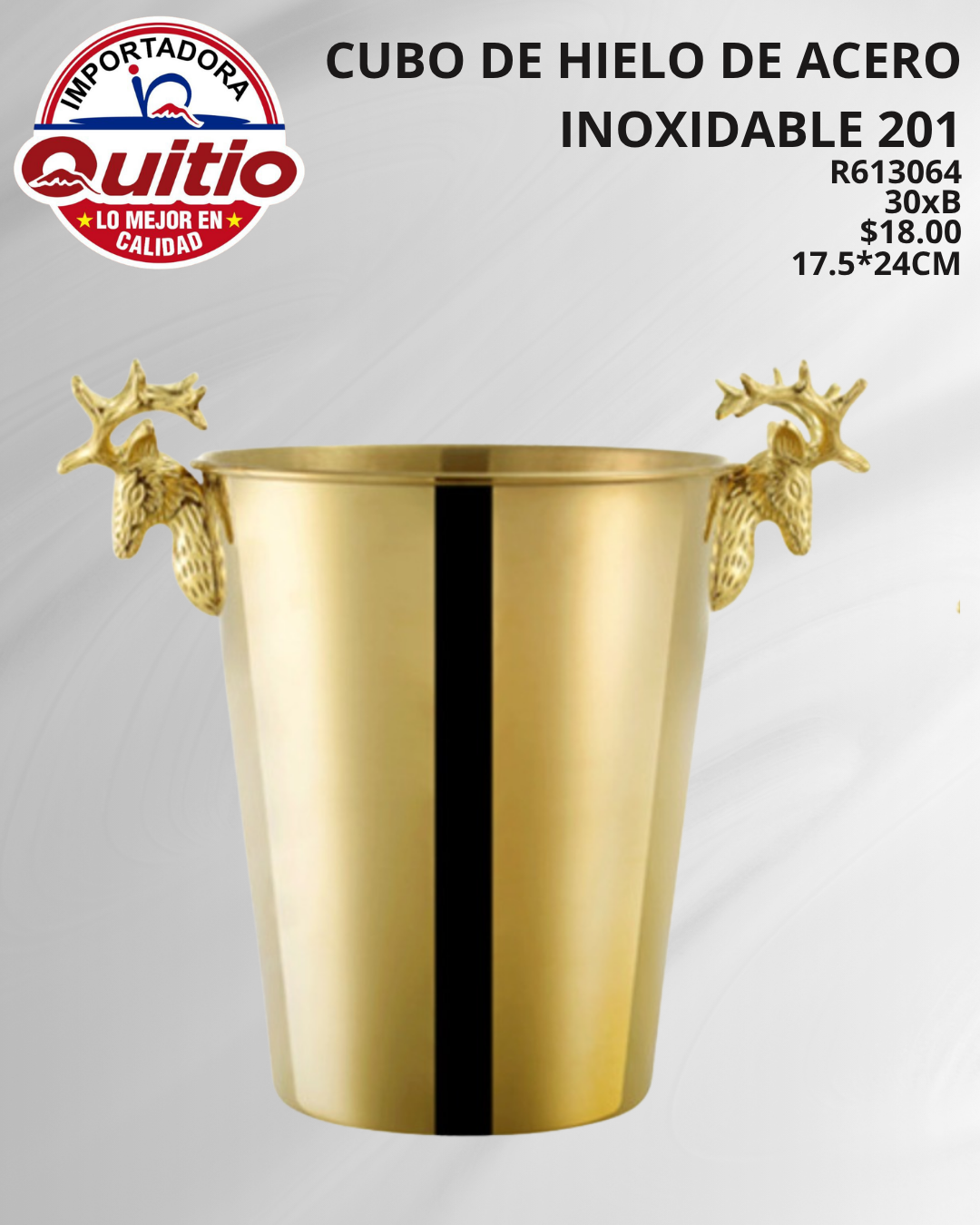 CUBITERA DE ACERO INOXIDABLE R613064 BX30 Q.92911 2X42