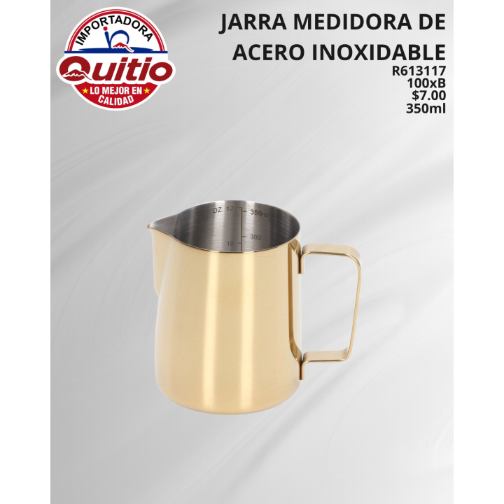TETERA ACERO INOXIDABLE R613117 350ML BX100 Q.9714 2X18