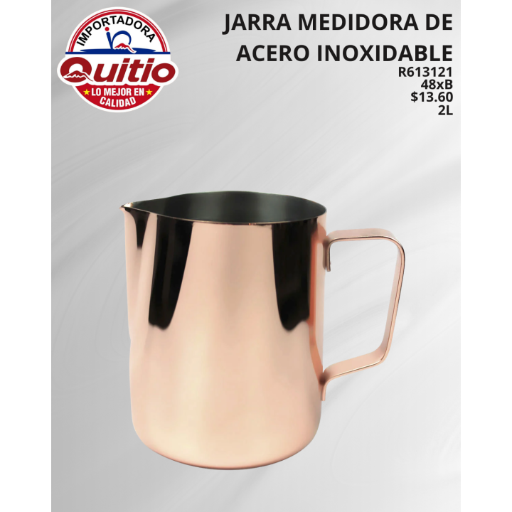 TETERA DE ACERO INOXIDABLE R613121 2000ML BX48 Q.9338 2X34