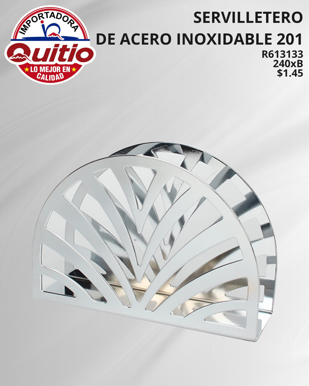 PORTA SERVILLETAS R613133 BX240 Q.9980 3X6