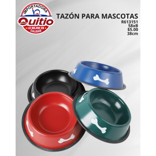 TAZON PARA MASCOTAS R613151 38CM BX58 Q.9623 2X12