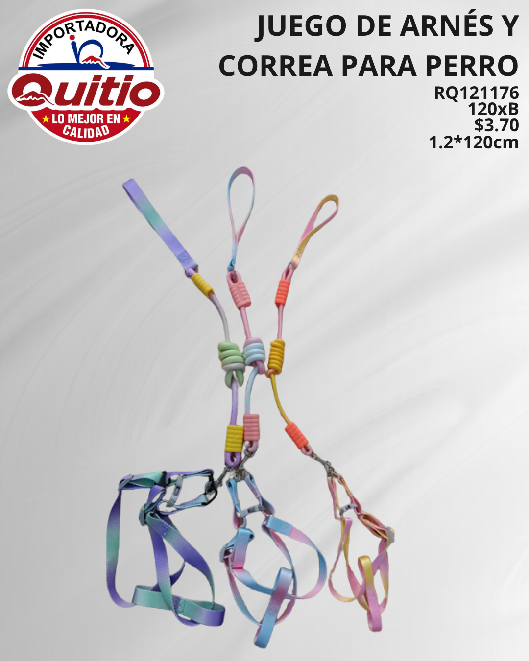 CORREA PARA MASCOTAS RQ121176 BX120 Q.9502 2X11