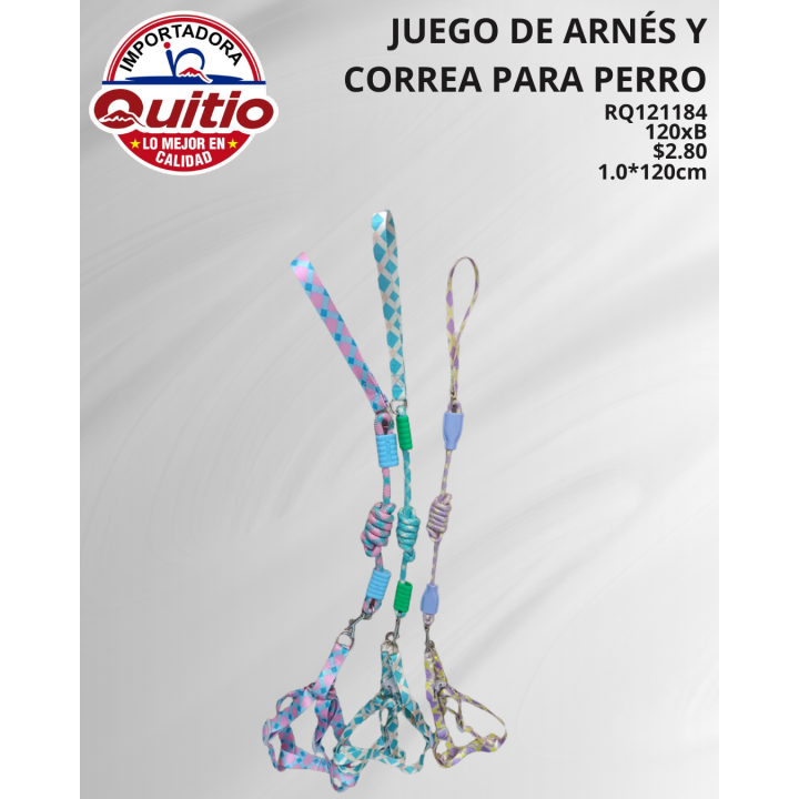 CORREA PARA MASCOTAS RQ121184 BX120 Q.9361