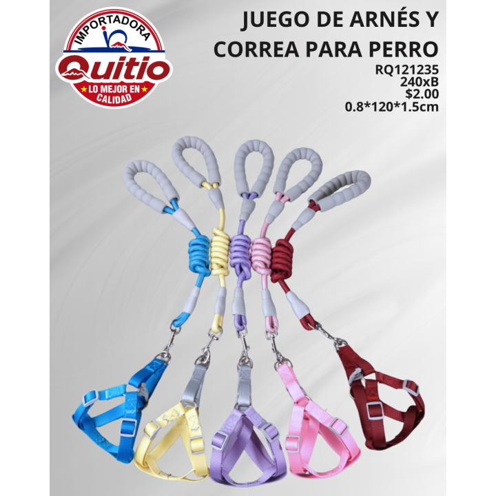 CORREA PARA MASCOTAS RQ121235 BX240 Q.9811 2X5
