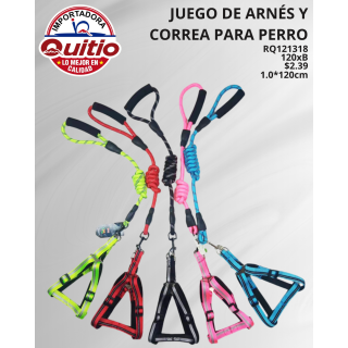CORREA PARA MASCOTAS RQ121318 BX120 Q.9631 2X7